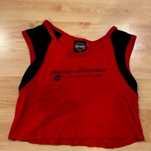 Harley Davidson Cropped Tee
